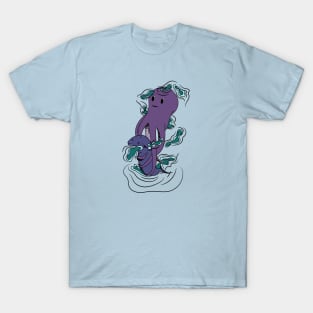 friendship between octopus and fish T-Shirt